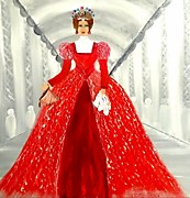 #250. "Красная королева" Регина Збарская.Когда я была маленькой, я ею восхищалась в реальности.Масло, холст 40х40